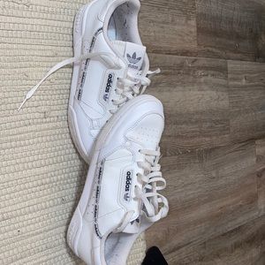 Adidas size 6.5 women’s shoes , great shape the fit like a 8